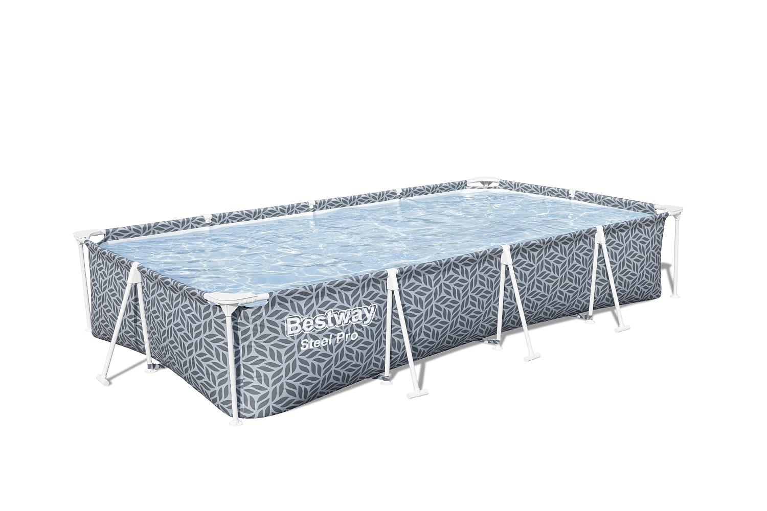Каркасный бассейн Bestway 561FV BW, 366x201x66см, фильтр-насос фото 3